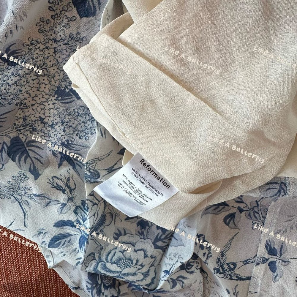 Reformation Juliette Dress - Pompadour - Picture 13 of 15